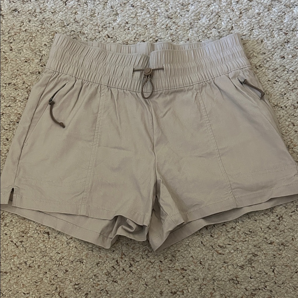 Women's Tan Casual Shorts